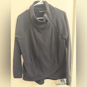 Athleta Black Textured Jacket